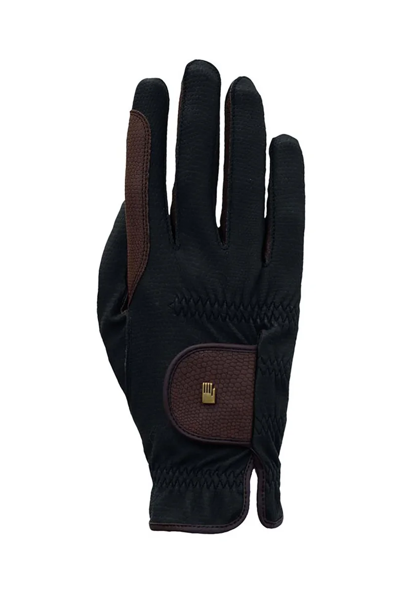 Malta Vinterridehansker Black/Dark Brown 8,5 - Image 2