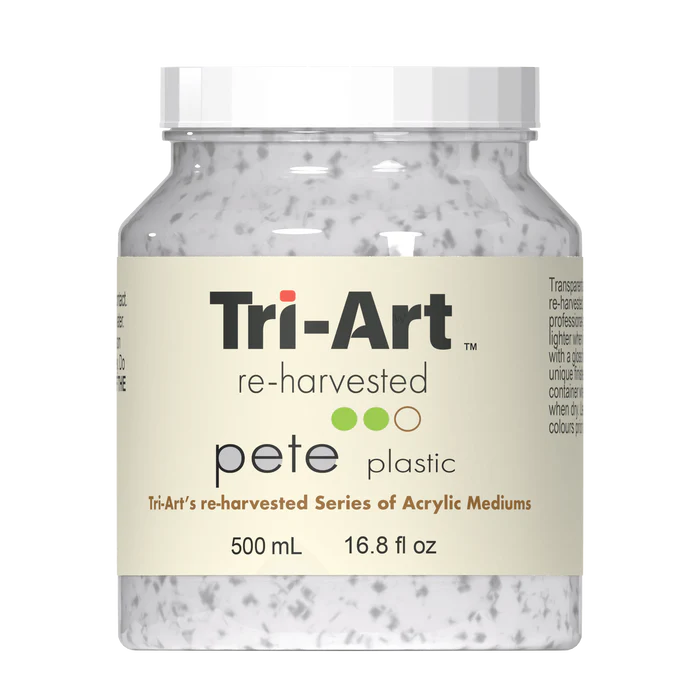 Tri-Art Re-Harvested Pete Plastic Tekstur Medium 500 ml
